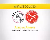 Prognóstico Ajax Almere (15 dezembro 2024)