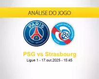 Prognóstico PSG Strasbourg (17 outubro 2025)