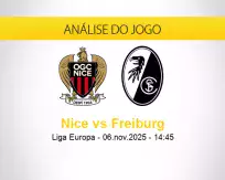 Prognóstico Nice Freiburg (06 novembro 2025)