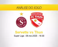 Prognóstico Servette Thun (08 novembro 2025)