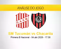 Prognóstico SM Tucumán Chacarita (04 abril 2026)