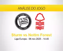 Prognóstico Sturm Nottm Forest (06 novembro 2025)