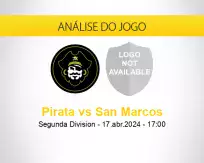 Prognóstico Pirata San Marcos (17 abril 2024)
