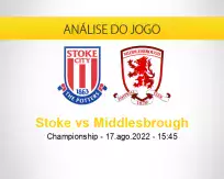 Prognóstico Stoke Middlesbrough (17 agosto 2022)