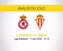 Prognóstico Leonesa Gijón (17 janeiro 2026)