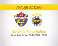 Prognóstico Eyüp Fenerbahçe (20 dezembro 2025)