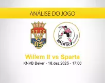 Prognóstico Willem II Sparta (18 dezembro 2025)