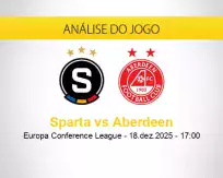 Prognóstico Sparta Aberdeen (18 dezembro 2025)