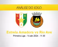 Prognóstico Estrela Amadora Rio Ave (14 abril 2024)