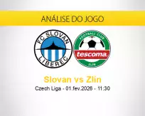 Prognóstico Slovan Zlín (01 fevereiro 2026)