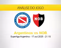 Prognóstico Argentinos NOB (17 outubro 2025)