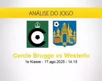Prognóstico Cercle Brugge Westerlo (17 agosto 2025)