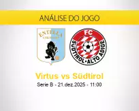 Prognóstico Virtus Südtirol (21 dezembro 2025)
