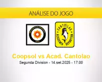 Prognóstico Coopsol Acad. Cantolao (14 setembro 2025)