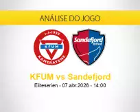 Prognóstico KFUM Sandefjord (07 abril 2026)