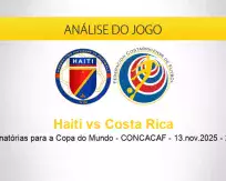 Prognóstico Haiti Costa Rica (13 novembro 2025)