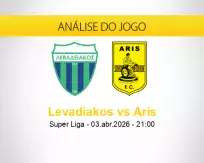 Prognóstico Levadiakos Aris (05 abril 2026)