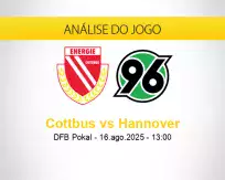 Prognóstico Cottbus Hannover (16 agosto 2025)