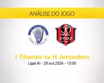 Prognóstico I Tiberias H Jerusalem (26 outubro 2024)