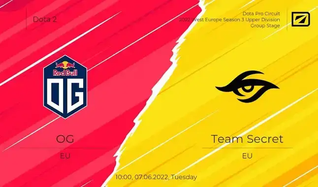 DPC 2022: OG vs Team Secret