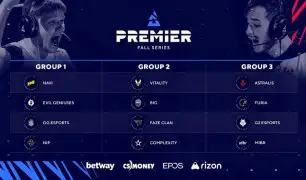 FURIA e MIBR estão na BLAST Premier Fall Series