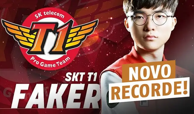 LoL: Faker quebra recorde