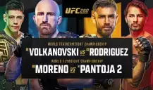 Moreno e Pantoja lutam por cinturão no UFC 290