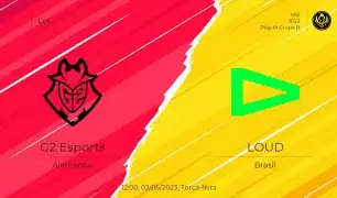 MSI 2023: LOUD vs G2 Esports