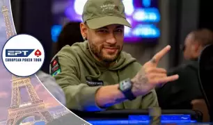 Neymar Jr marca presença no EPT Paris