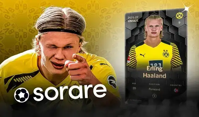 NFT Erling Haaland é comprada por R$ 3,6 milhões
