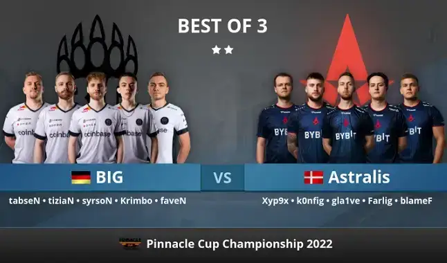 Pinnacle Cup: BIG vs Astralis
