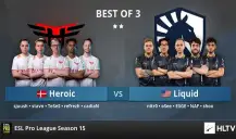 Playoffs ESL Pro League S15: Team Liquid vs Heroic