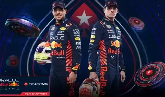 PokerStars e Oracle Red Bull Racing renovam parceria