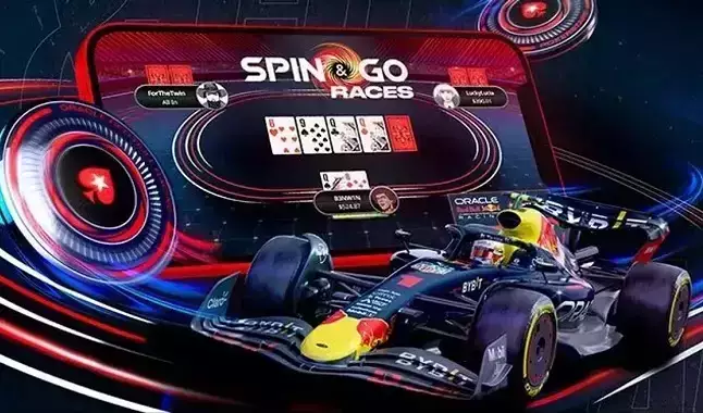PokerStars e Red Bull Racing promovem Spin & Go Races