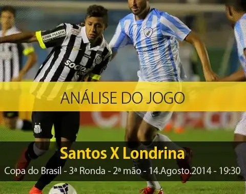 Análise do jogo: Santos vs Londrina (14 Agosto 2014)