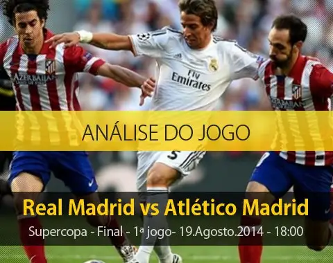 Análise do jogo: Real Madrid vs Atlético (19 Agosto 2014)