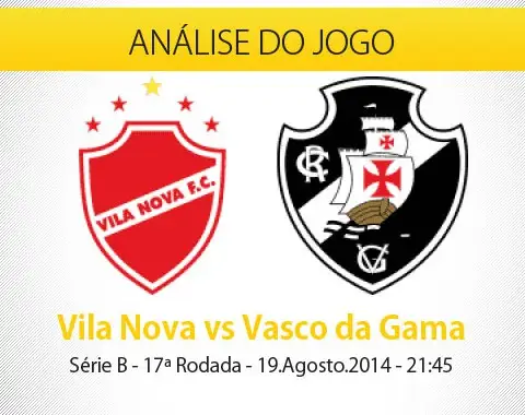 Análise do jogo: Vila Nova X Vasco (19 Agosto 2014)