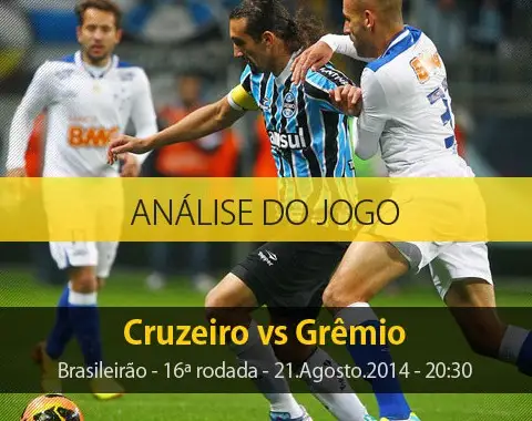 Análise do jogo: Cruzeiro X Grêmio (21 Agosto 2014)