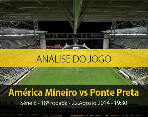 Análise do jogo: América Mineiro X Ponte Preta (22 Agosto 2014)