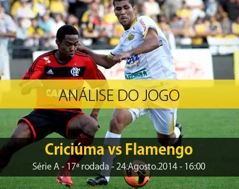 Análise do jogo: Criciúma X Flamengo (24 Agosto 2014)