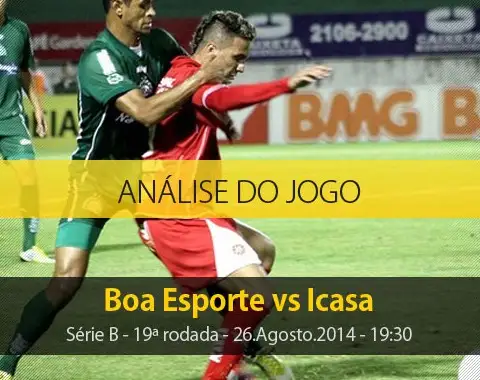 Análise do jogo: Boa Esporte X Icasa (26 Agosto 2014)