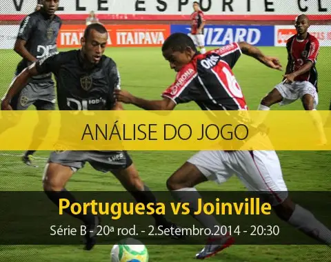 Análise do jogo: Portuguesa vs Joinville (2 Setembro 2014)