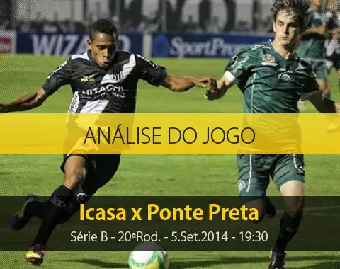 Análise do jogo: Icasa vs Ponte Preta (5 Setembro 2014)
