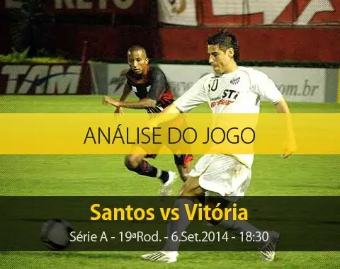 Análise do jogo: Santos X Vitória (6 Setembro 2014)