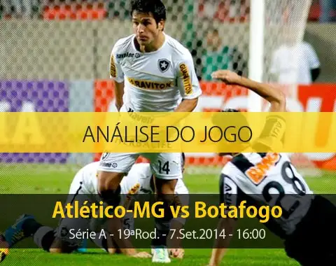 Análise do jogo: Atlético Mineiro X Botafogo (7 Setembro 2014)