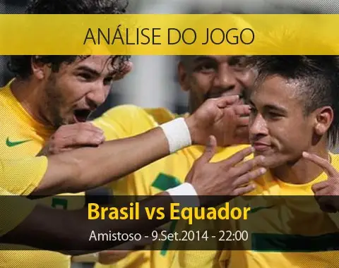 Análise do jogo: Brasil x Equador (9 Setembro 2014)