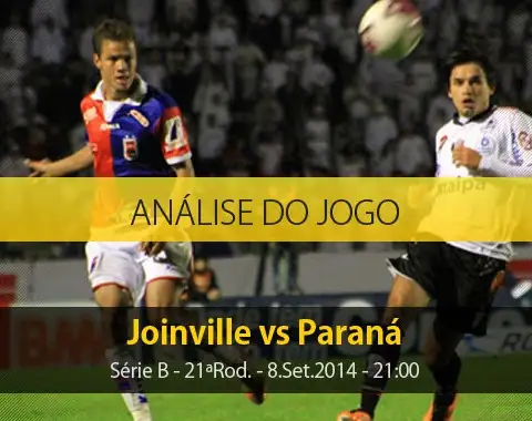 Análise do jogo: Joinville X Paraná (8 Setembro 2014)