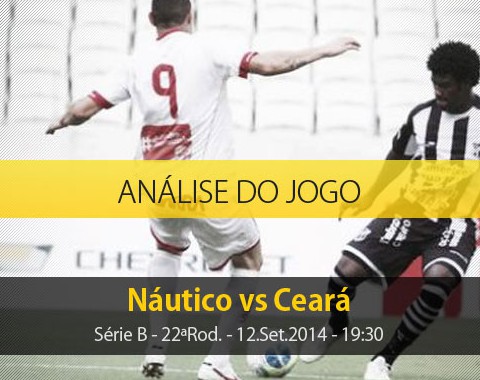 Análise do jogo: Náutico vs Ceará (12 Setembro 2014)