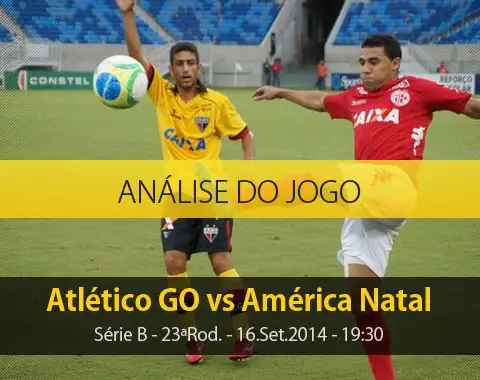 Análise do jogo: Atlético GO vs América Natal (16 Setembro 2014)