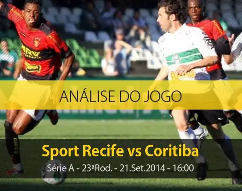 Análise do jogo: Sport Recife X Coritiba (21 Setembro 2014)